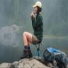 Hillsound BTR Stool for Ultralight Backpacking & Hiking, Lightweight Camping Chairs, Compact Portable Outdoor Seat, Hunting Adventures, Durable Tripod Design, Made in Korea view 2