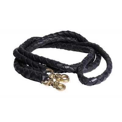 Pro Choice Collection Braided Roping Rein Black