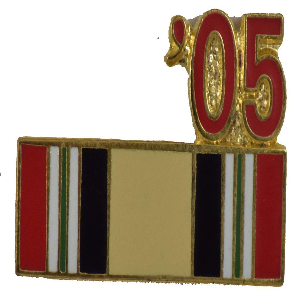 2005 IRAQ PIN OR HAT PIN - Size 7/8" - VETERAN OWNED BUSINESS