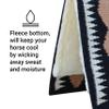Professional's Choice Comfort-Fit SMX Air Ride Pad: Serpentine | Absorbs Shock & Improves Saddle Fit | Black view 4