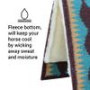 Professional's Choice Comfort-Fit SMX Air Ride Pad: Serpentine | Absorbs Shock & Improves Saddle Fit | Coffee view 4
