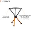Hillsound BTR Stool for Ultralight Backpacking & Hiking, Lightweight Camping Chairs, Compact Portable Outdoor Seat, Hunting Adventures, Durable Tripod Design, Made in Korea view 4