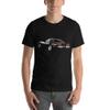 JG Infinite Black C4 Chevy 'Vette Rear Short-Sleeve Unisex T-Shirt view 2