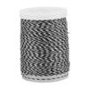 3 Colors 120m Archery Bow String Serving Thread, Strong Pull Fiber Bowstring Protector for Bows Target Outdoors Wear-Resistant(Black+White) view 2