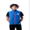 Ultra Game NBA Philadelphia 76ers Mens Full Zip Basic Vest, Team Color, S view 1