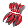 10 Pcs Golfball Protective Cover, Covers for Iron Heads Golfball ((Grey + Red)) view 1