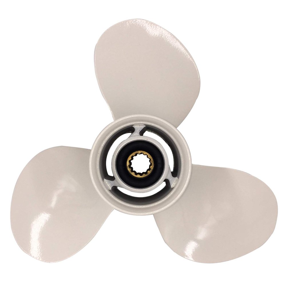 ARKDOZA 11 1/4x14 Aluminum Propeller for Yamaha T25/F40/F50/40HP/48hp/50hp/F60 Boat Outboard Motor RH663-45958-01-EL