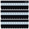 36 Pairs Of Yacht & Smith Wholesale Women's Tube Socks, Women's Cotton Referee Sport Socks Size 9-11 (Black) view 1