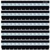 60 Pairs Of Yacht & Smith Wholesale Women's Tube Socks, Women's Cotton Referee Sport Socks Size 9-11 (Black) view 1