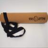 Kiwi Cotton | Cork + Natural Rubber Premium Yoga Mat & Strap | Eco Friendly | Extra Large 72" x 24" | 4mm Thickness view 2