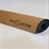 Kiwi Cotton | Cork + Natural Rubber Premium Yoga Mat & Strap | Eco Friendly | Extra Large 72" x 24" | 4mm Thickness view 4