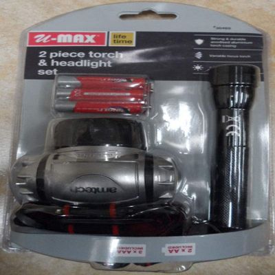 2 Piece Torch and Headlight Set