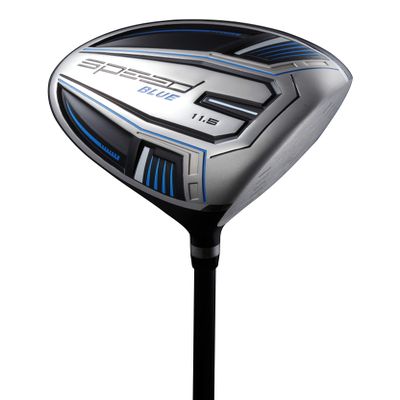 Speed Golf Driver Package  Ultra Lightweight Titanium Driver, 12 Premium Golf Balls, 2 Spring-Loaded Tees  Engineered for Maximum Distance & Accuracy  Perfect Golf Gift Set for All Levels