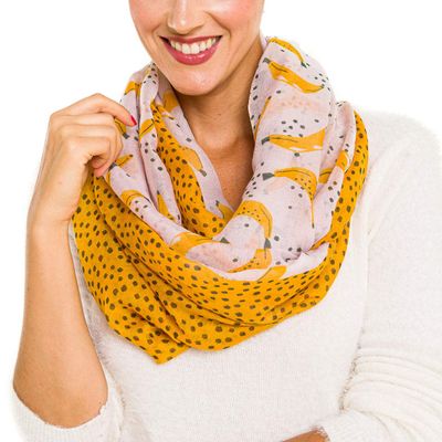 MELIFLUOS DESIGNED IN SPAIN Infinity Scarf for Women Lightweight Fashion Scarves for Fall Winter (I-NF148-9)