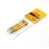 CUESOUL TERO AK7 Aluminum Dart Shafts Glod Built-in Spring Telescopic for Steel Tip Darts and Soft Tip Darts,Set of 3 pcs view 2