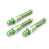 CUESOUL TERO AK7 Aluminum Size A Dart Shafts Green Built-in Spring Telescopic for Steel Tip Darts and Soft Tip Darts,Set of 3 pcs view 3