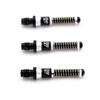 CUESOUL TERO AK7 Aluminum Dart Shafts Balck Built-in Spring Telescopic for Steel Tip Darts and Soft Tip Darts,Set of 3 pcs view 2