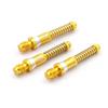 CUESOUL TERO AK7 Aluminum Size A Dart Shafts Glod Built-in Spring Telescopic for Steel Tip Darts and Soft Tip Darts,Set of 3 pcs view 3