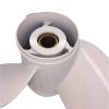 ARKDOZA 13 1/4x17 Aluminum Boat Propeller 6E5-45945-01-EL fit for 50-130HP Yamaha Outboard Motor Engine with Rubber Hub view 4