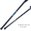 CAKLOR Lacrosse Complete Attack/Midfield Stick with Shaft & Head Mens-1 Stick,Black and White Soft net view 3