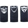 Oxford Comfy Head Helmet Scarf Neck Warmer. Masks. 3-Pack. Head and Neck Wear Bike Scarf Base Layer. NW147, Black view 2