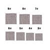 100pcs 3-9mm Fish Eyes 3D Holographic Lure Eyes Fly Tying Jigs Crafts Dolls - (Color: Silvery5mm) view 4