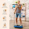 Lifepro Waver Mini Vibration Plate for Lymphatic Drainage  Whole Body Vibrating Platform Exercise Machine for Muscle Toning & Recovery with Remote & Resistance Bands, Max Load 260 lb view 3