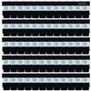 120 Pairs Of Yacht & Smith Wholesale Women's Tube Socks, Women's Cotton Referee Sport Socks Size 9-11 (Black) view 1