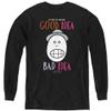 Animaniacs Good Idea Bad Idea Youth Long Sleeve T Shirt, Large Black view 1