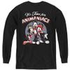 Trevco Animaniacs Its Time for Youth Long Sleeve T Shirt, X-Large Black view 1