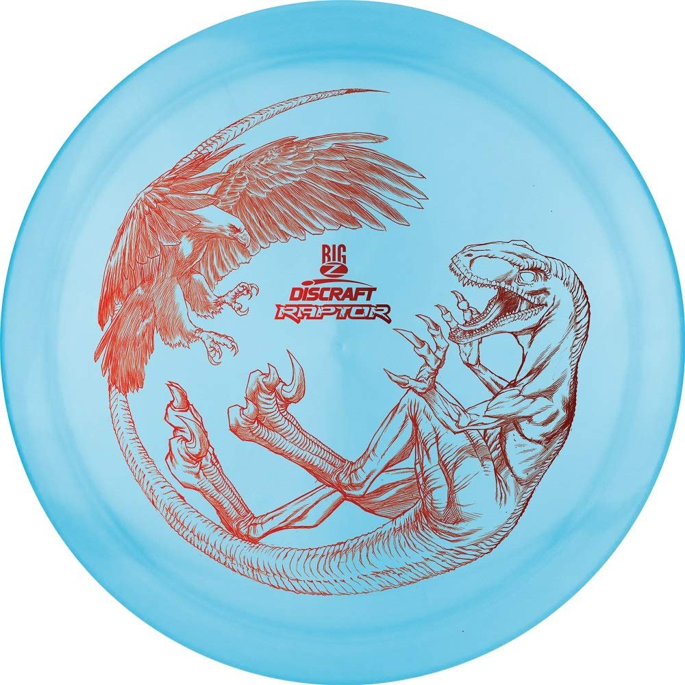 Discraft Big Z Raptor Distance Driver Golf Disc [Colors May Vary] - 170-172g