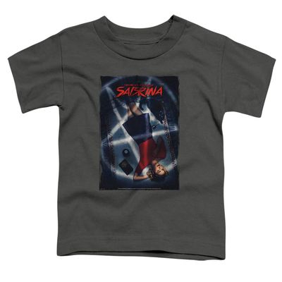 Chilling Adventures of Sabrina Sabrina Key Art Unisex Toddler T Shirt for Boys and Girls, Small (2T) Charcoal