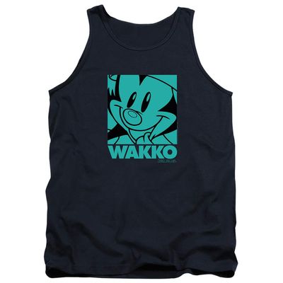 Trevco Animaniacs Pop Wakko Unisex Adult Tank Top for Men and Women, 2X-Large Navy
