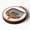 NCAA Texas Longhorns - Darrell K Royal Memorial 3D Stadium View Ornament, Team Colors, Large view 3