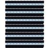 72 Pairs Of Yacht & Smith Wholesale Kids Tube Socks, Childrens Cotton Referee Sport Socks Size 6-8 (6-8 Black) view 1