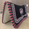 Horse Saddle Pad Carona Suadero Charro para Caballo Saddle Blanket (Black) view 2
