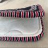Horse Saddle Pad Carona Suadero Charro para Caballo Saddle Blanket (Black) view 3