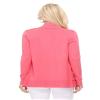 YEMAK Women's Knit Cardigan Sweater  Long Sleeve Open Front Basic Classic Casual Soft Lightweight Knitted Shrug with Pockets MK8558-IVORY-XL view 3