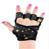Womens Gelometrics Gel Padded Gloves | Neoprene Gloves for Wrist Support | Pilates and Lagree | No-Slip Extreme Silicone (Wonder of Woman Alter Ego, X-Small) view 1