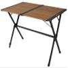 camping table Chamberry 70 x 110 x 70 cm bamboo brown view 1