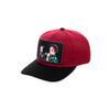 Bioworld Demon Slayer Anime Cartoon Sublimated Print Snapback Hat view 1