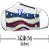 Case WR XX Pocket Knife Patriotic Smooth Natural Bone Mini Copperlock Item #64141 - (61749L SS) - Length Closed: 3 5/8 Inches view 2