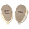 DEMDACO Giraffe Natural Brown 6-9 Months Cotton and Polyester Infant Bootie Socks view 2
