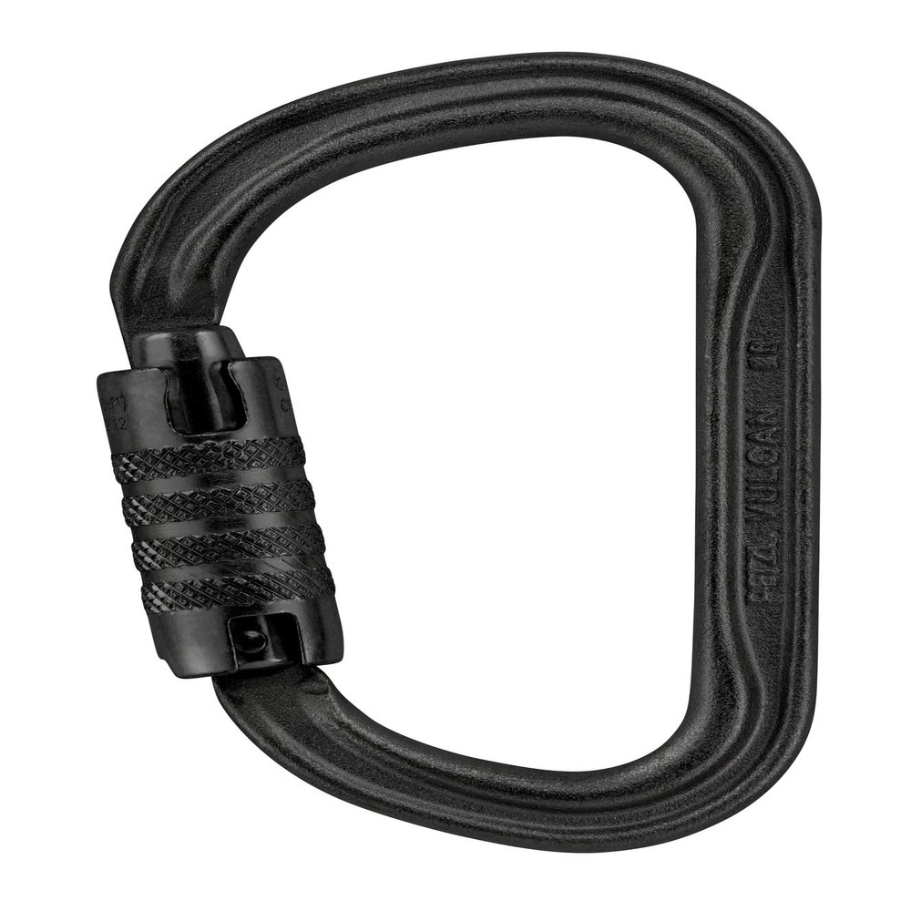 Petzl Vulcan Carabiner - TRIACT-Lock, Black