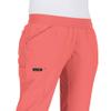 KOI Basics 732 Women's Laurie Scrub Pant (Coral, X-Large Tall) view 3