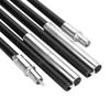 Camping Tent Pole, Fiberglass Foldable Camping Tent Pole 6 Segments Outdoor Retractable Sunshelter Camping Tent Support Rods Awning Frames Kit view 3