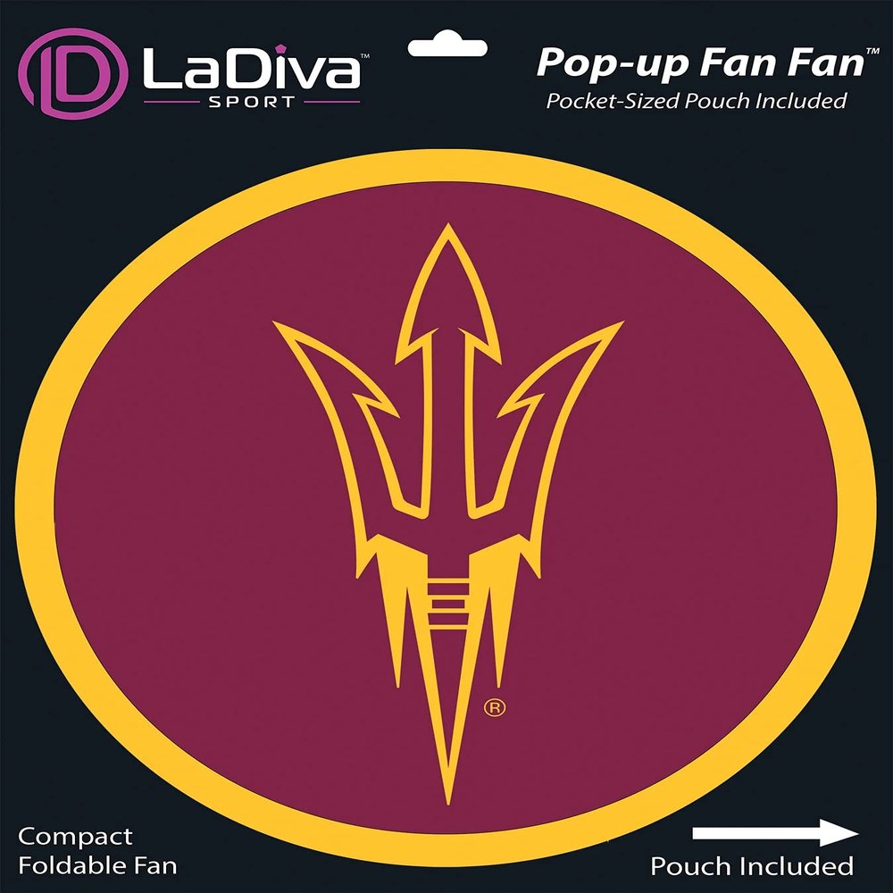 LaDiva Sport Arizona State University ASU Pitchfork Cheer Fan