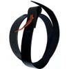 Black Latigo 6 Foot Leather Saddle Cinch Tie Strap view 2
