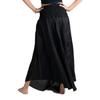Long Skirts for Women Maxi Boho Skirt Hippie Clothes Bohemian Print (Black Classic, 16-20 Plus) view 4