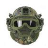 PJ Fast Tactical Helmet Airsoft Paintball Protective Helmet Full Face Mask Molle Mesh Breathable Goggles for Military CS Paintball Shooting, Hunting, Cycling, Motorcycle, Outdoor Sports view 2